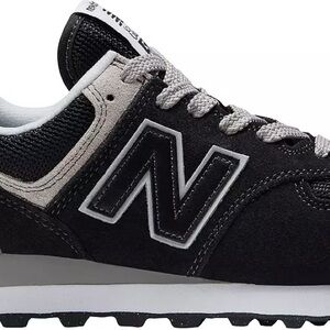New Balance Men's Black and Gray Sneakers